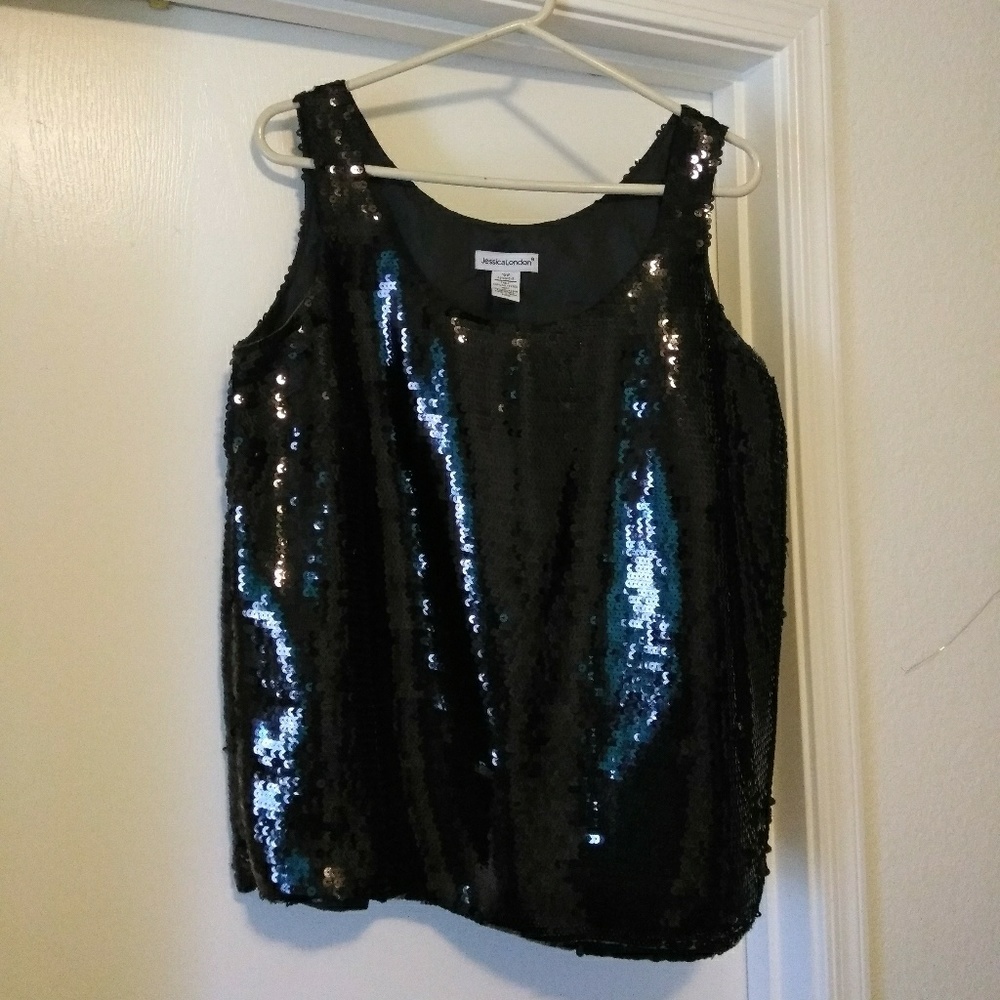 Womens Sequined shell